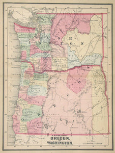 (Pacific Northwest) J.H. Colton's Oregon and Washington