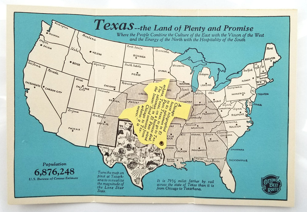 (Texas - U.S.) Texas --the Land of Plenty and Promise
