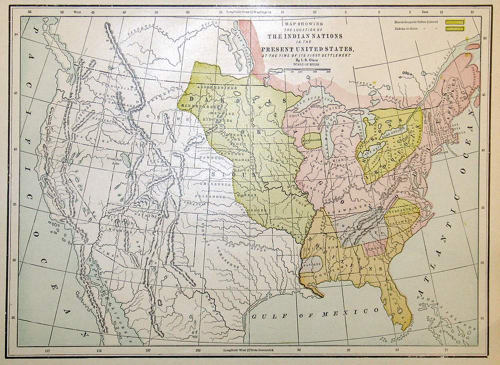 The Indian Nations... – The Old Map Gallery