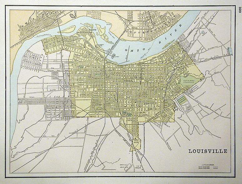 Louisville – The Old Map Gallery