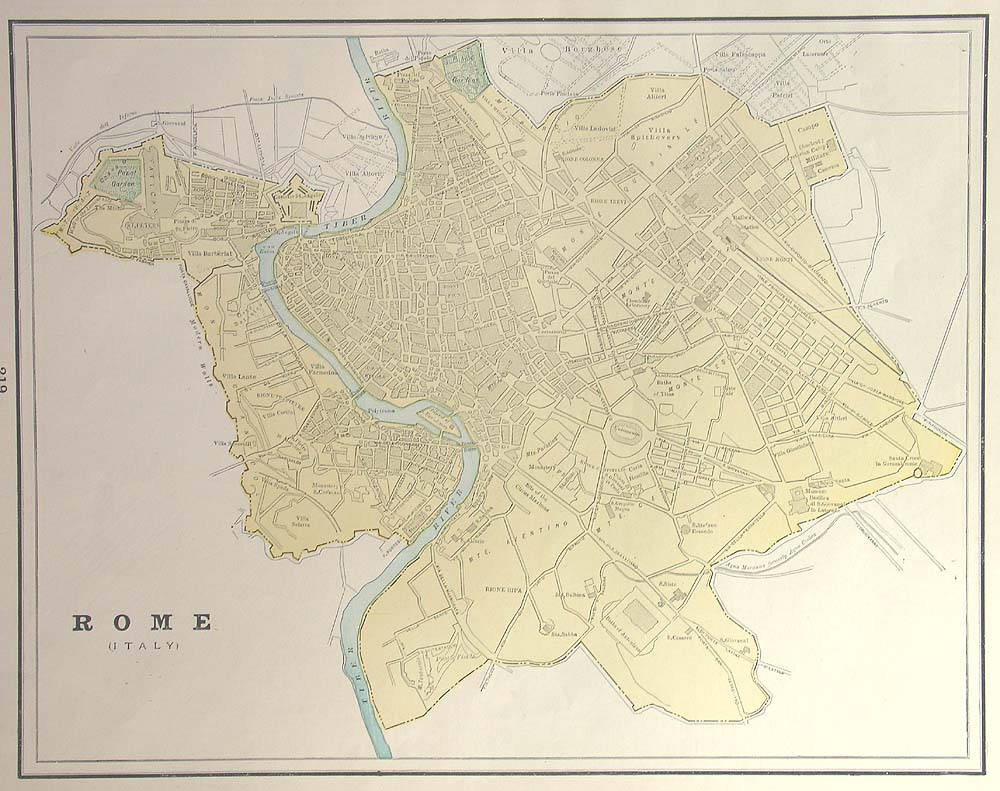 Rome – The Old Map Gallery