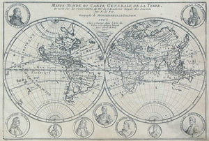(World) Mappe-Monde Ou Carte Generale De La Terre