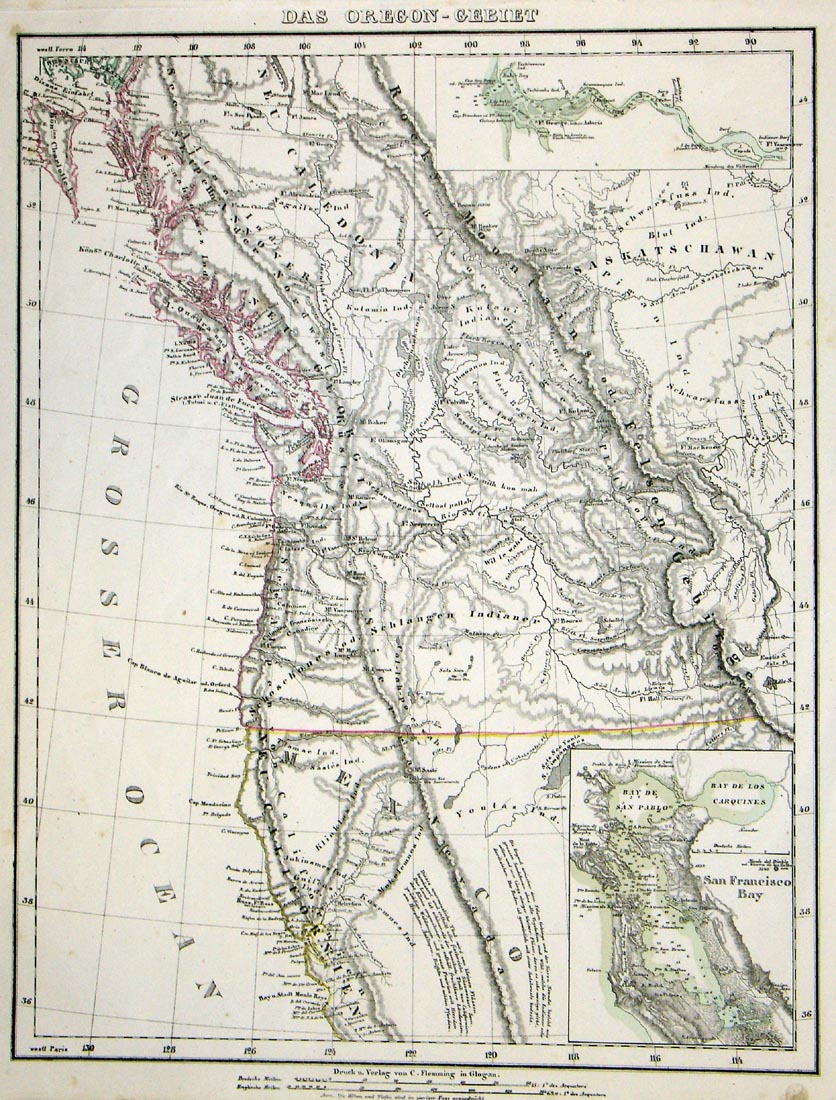 (West) Das Oregon-Gebiet