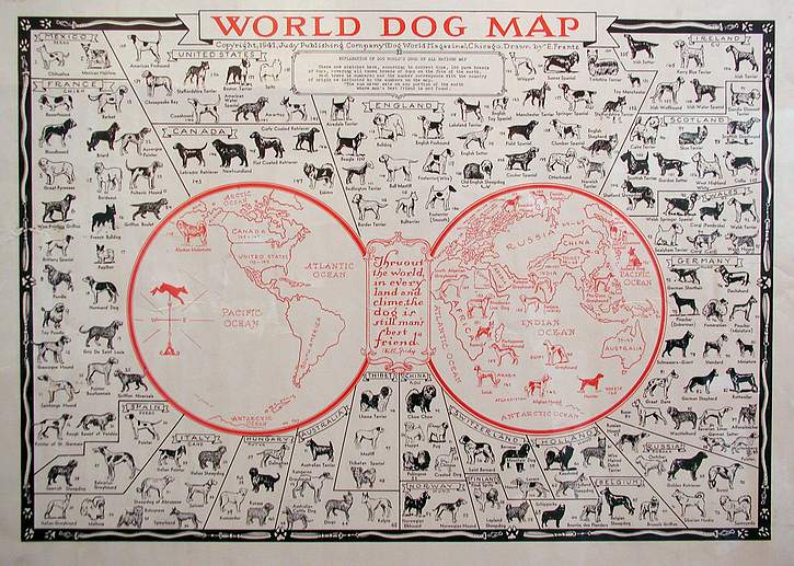 World Dog Map