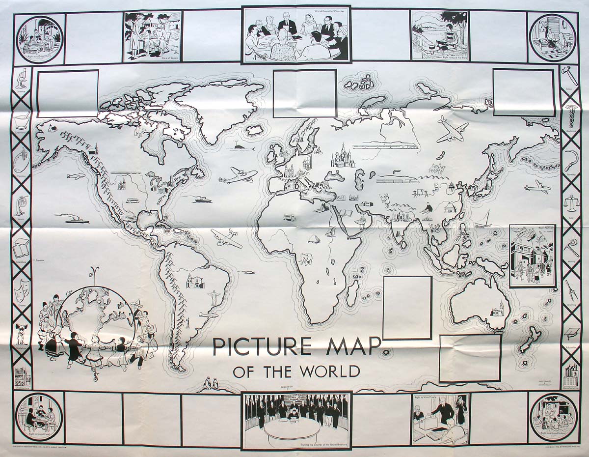 (World) Picture Map Of The World