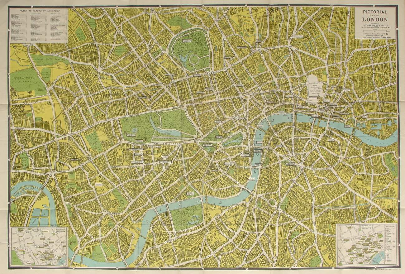 Pictorial Map of London