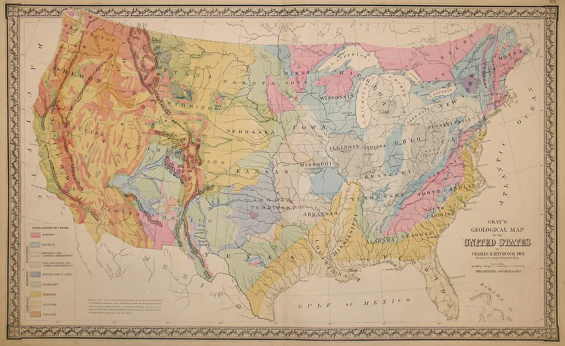 Gray's Geological Map of...