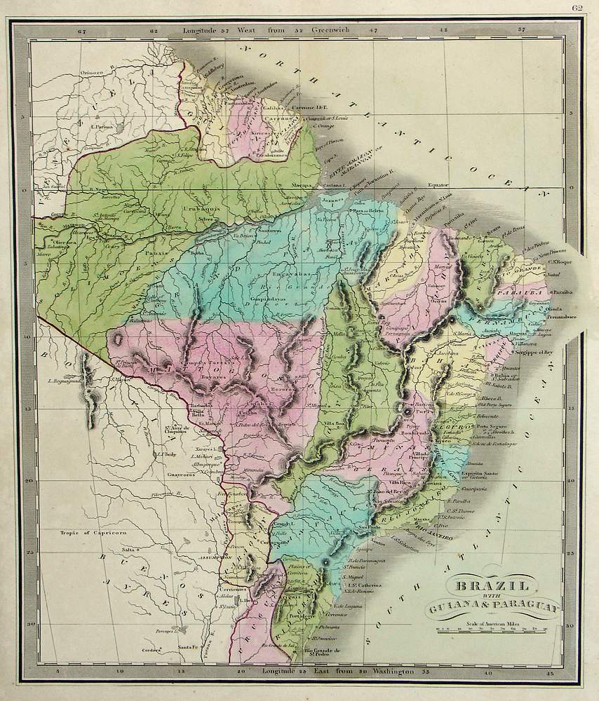 Brazil with Guiana & Paraguay