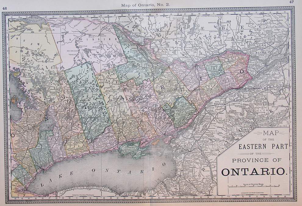 Map of Ontario, No. 2