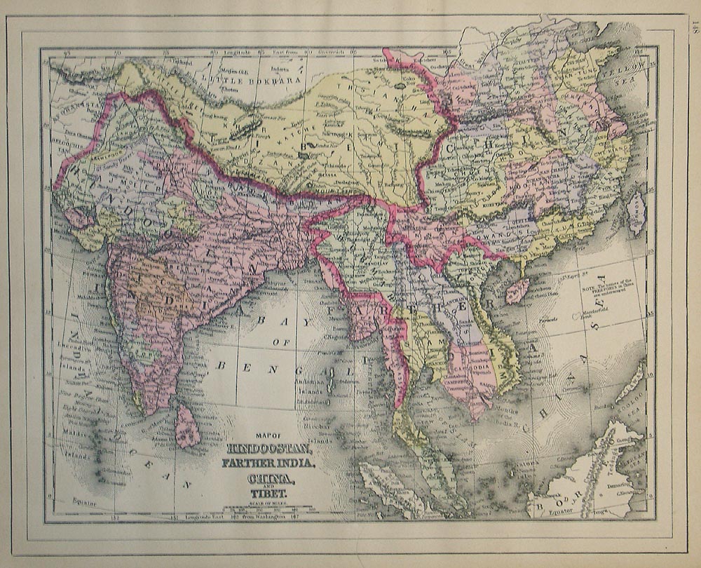 Map of Hindoostan ...