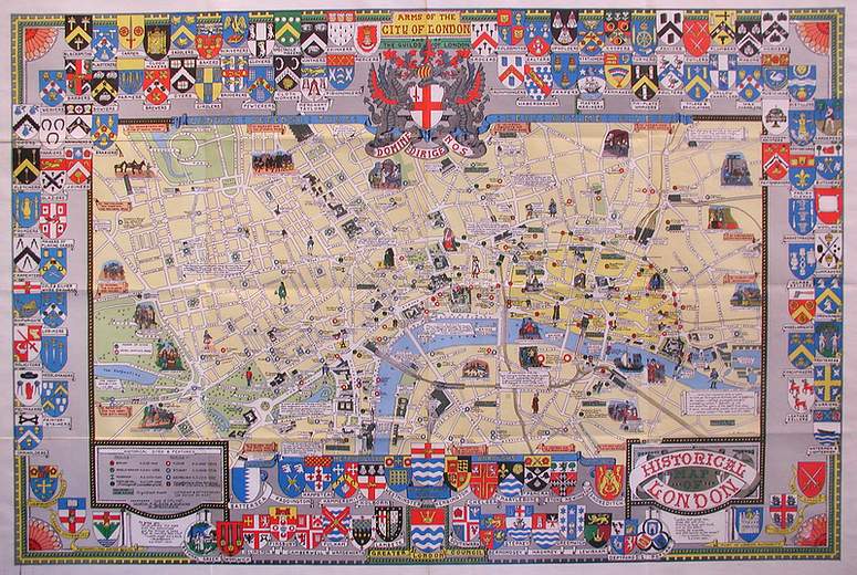 Historical Map of London