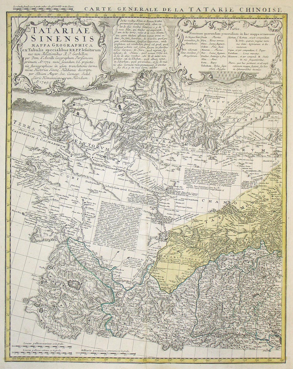 (Asia) Tatariae Sinensis – The Old Map Gallery