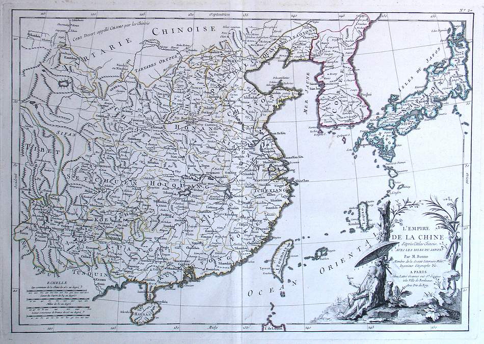 L Empire De La Chine The Old Map Gallery L Empire De La Chine The Old Map Gallery