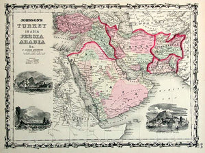 Johnson's Turkey In Asia Persia...