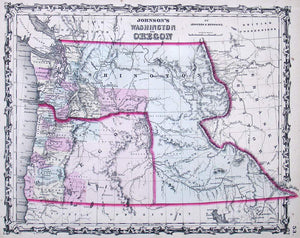 (Pacific Northwest) Johnson's Washington and Oregon