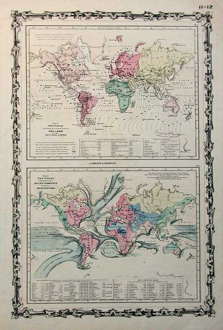 Tidal Lines & Ocean Currents