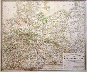 Nord und West-Deutschland der Preussische Statt und Die Ubrigen