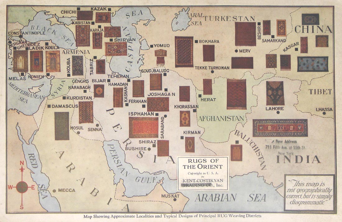(Asia-Middle East) Rugs of the Orient