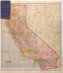 (California) Up- To- Date Indexed Map of California...