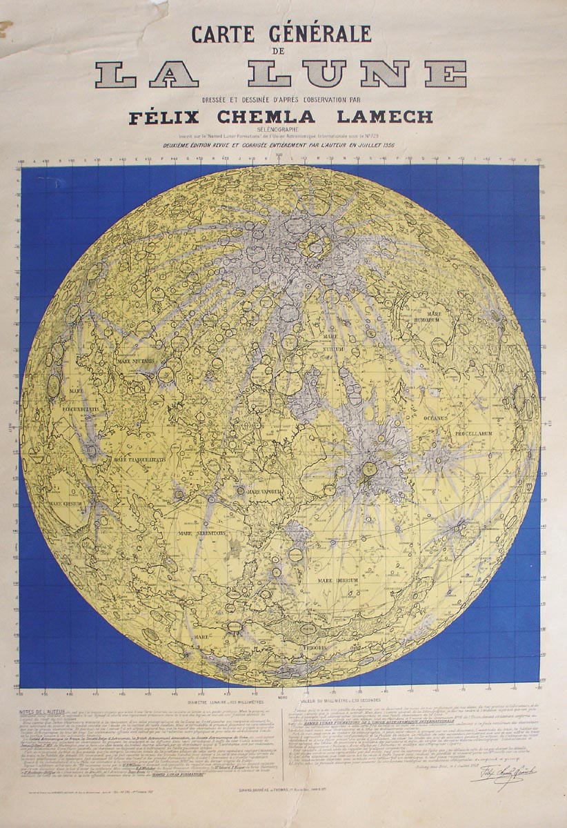 Carte Generale De La Lune