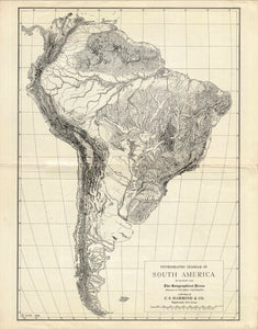 (South America) Physiographic Diagram of....