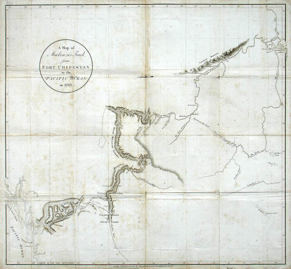 A Map of Mackenzie's Track