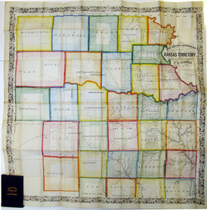 (Kansas) MacLean & Lawrence's Sectional Map of Kansas Territory,