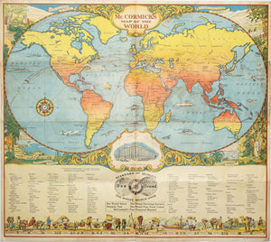 (World) McCormick's Map Of The World