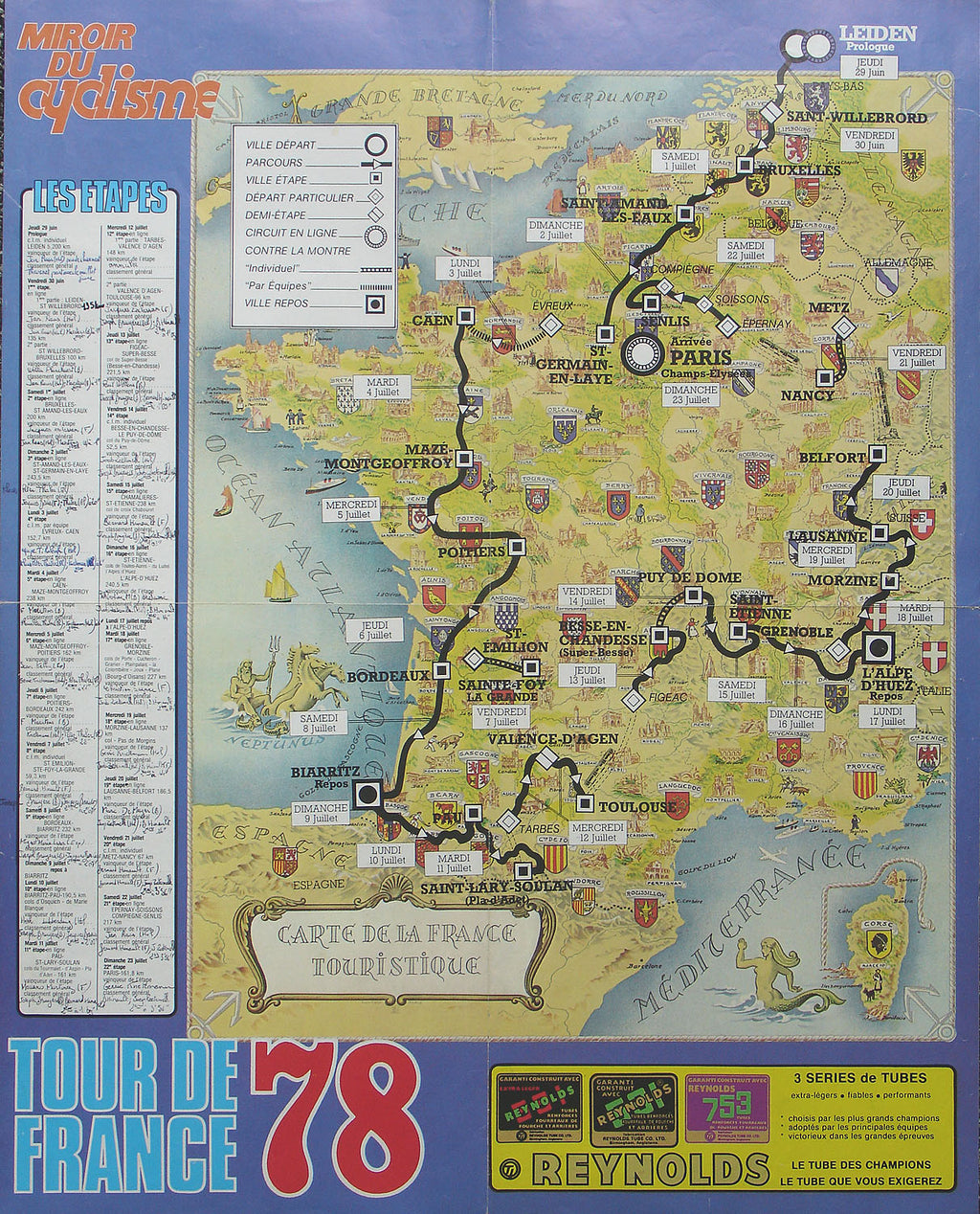 Carte tour de france - Achat/Vente d'occasion ou neuf Carte tour de france - Achat/Vente d'occasion ou neuf