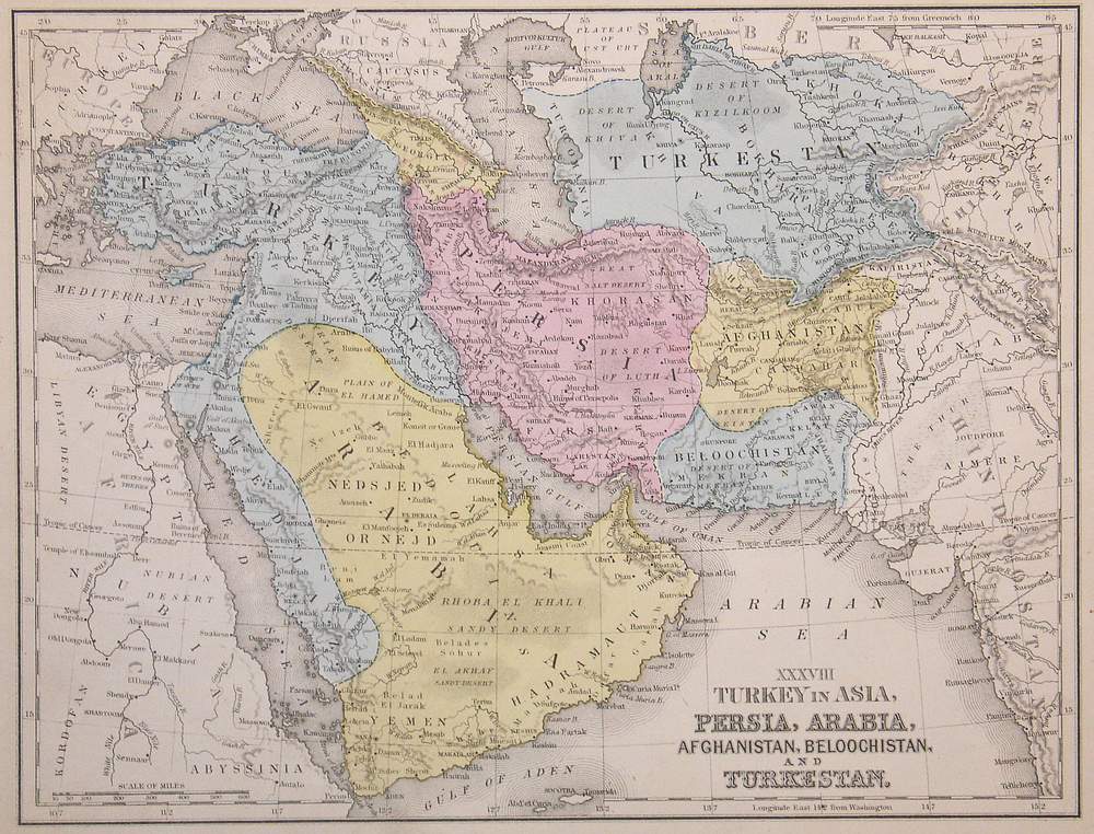 Turkey in Asia, Persia, Arabia, Afghanistan