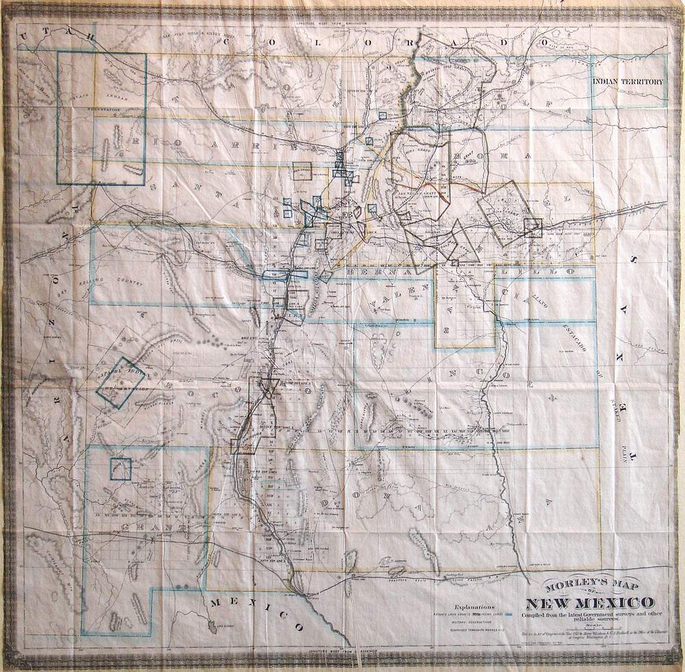 Morley's Map of New Mexico