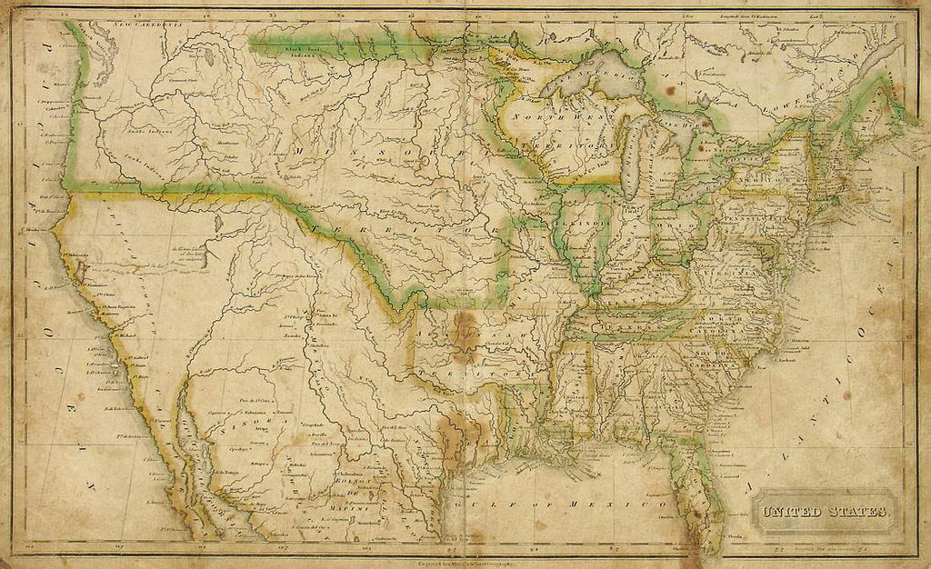 (United States) United States – The Old Map Gallery