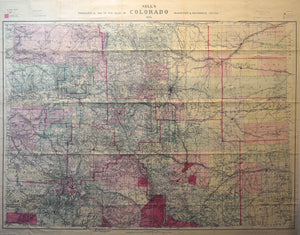 (CO) Map of Colorado