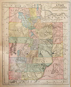 Map of Utah