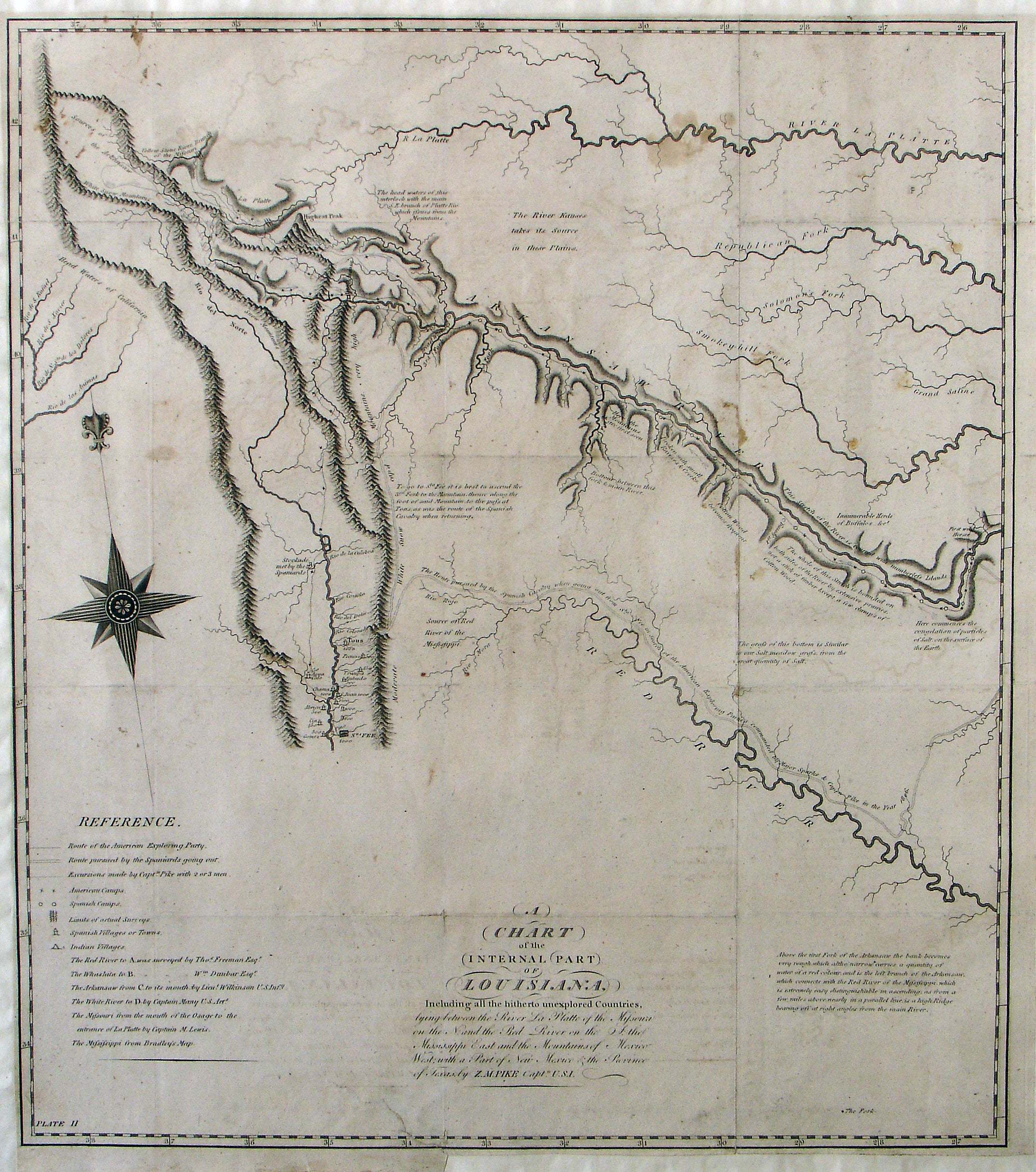 (West) A Chart of the Internal Part...