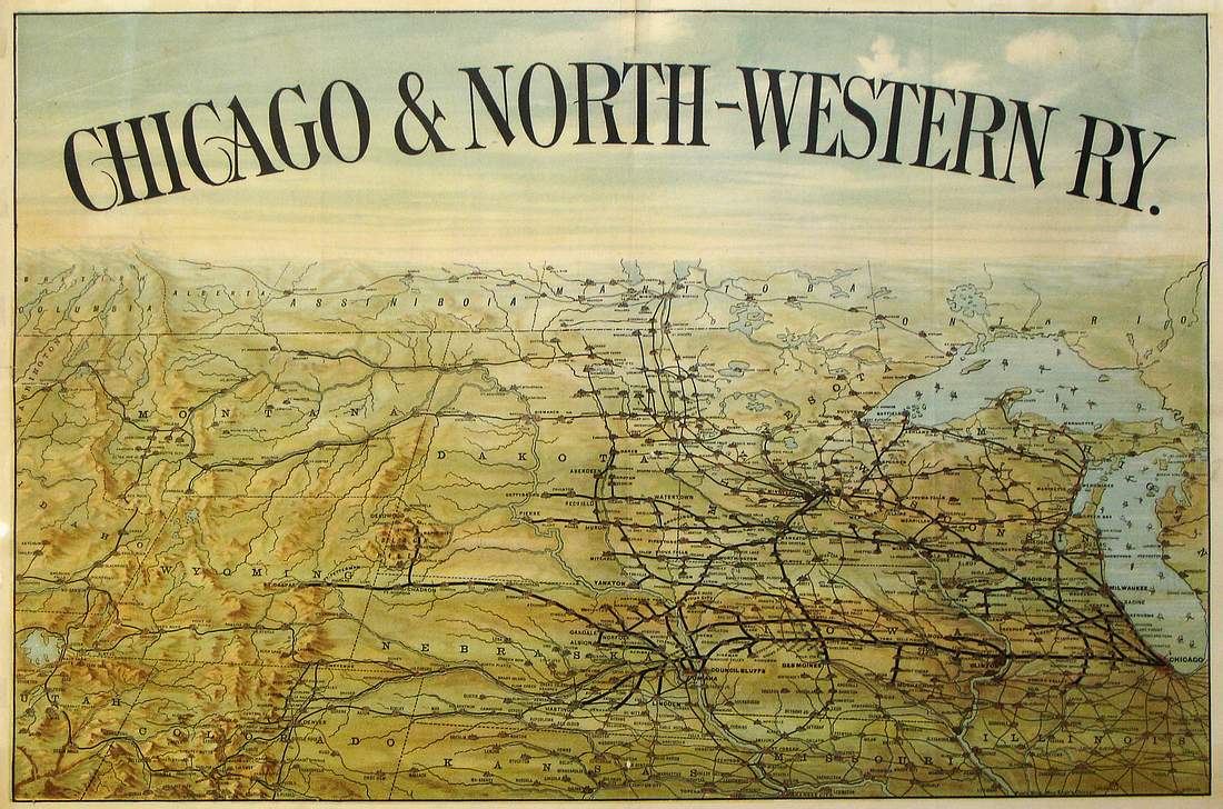 (Midwest Railroad) Chicago & North-Western Ry.