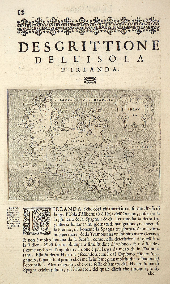 (Ireland) Descrittione Dell'Isola D'Irlanda