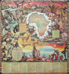 (Africa) Pictorial Map of Africa