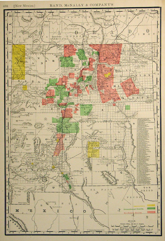 (NM) New Mexico – The Old Map Gallery