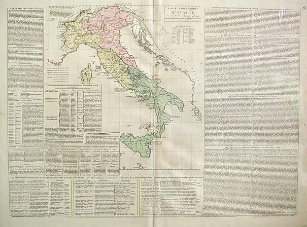 Carte Geographique D' Italie