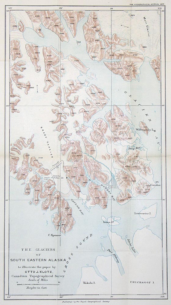 (Alaska - Glacier Bay) The Glaciers of South Eastern Alaska