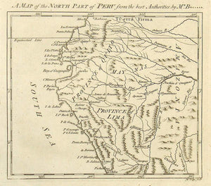 A Map of the North Part of Peru