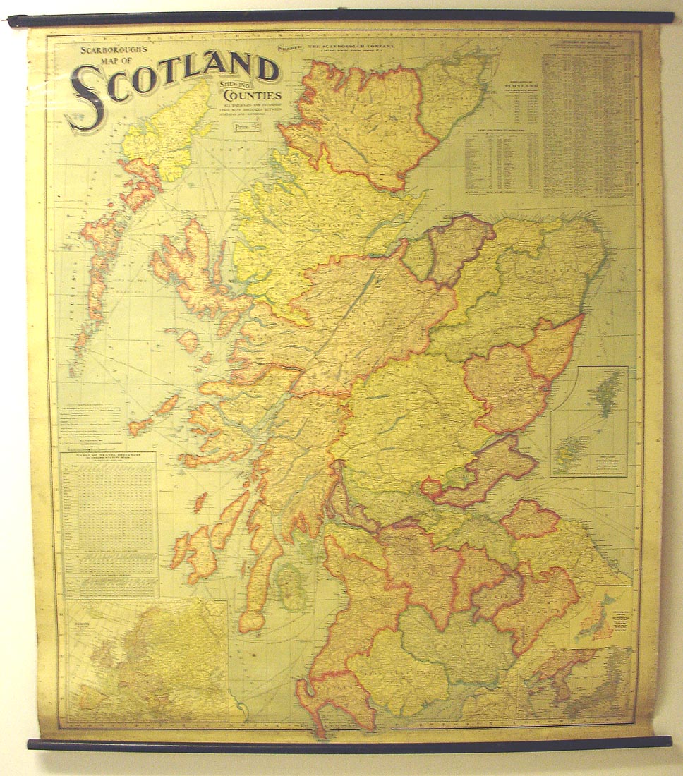 Scarborough's Map of Scotland...