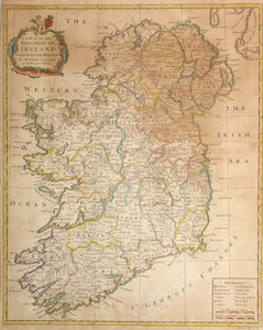 (Ireland) A Map of the Kingdom of Ireland