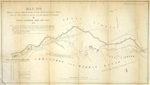 (Oklahoma) Map, No 2. Showing A Continuation Of Details Of Fort