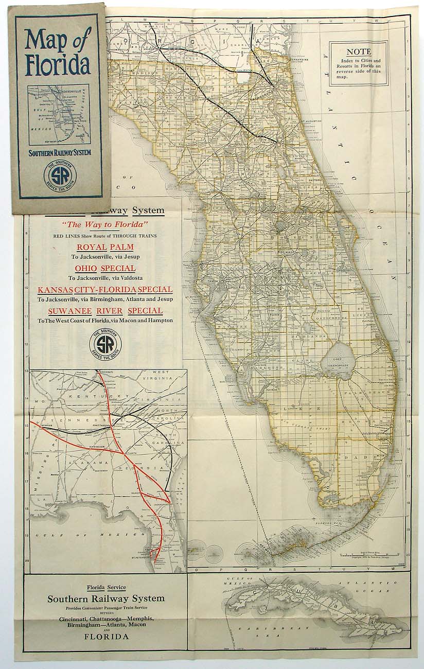 (FL.) Map of Florida