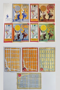 Streets of Soho map and guide 1980 1981 1982 1983 maps Art Spiegelman and Francois Mouly