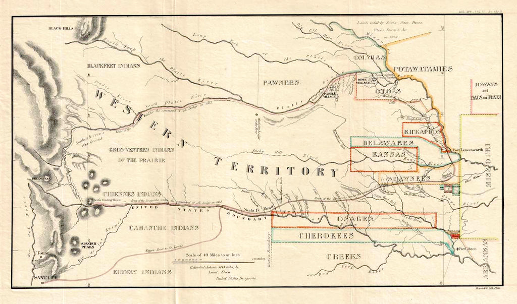 (West) (Western Territory) – The Old Map Gallery