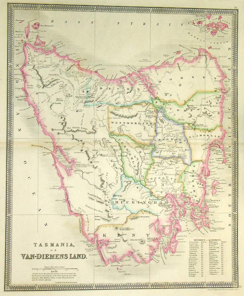 Tasmania, or Van-Diemens Land