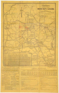 (Arizona) Motor Map of Arizona
